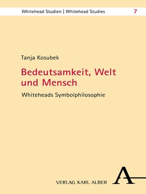 cover image of Bedeutsamkeit, Welt und Mensch